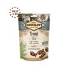 Poloměkký pamlsek pro psy Carnilove s pstruhem a koprem 200g
