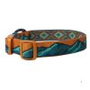 Obojek pro psy Non-stop Trail Quest Rachel Pohl - teal/oak