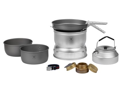 Souprava na vaření Trangia 25-8 UL/HA s konvičkou (varianta Plynový hořák)