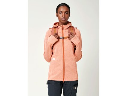 womens drifter merino hoodie orange w 3