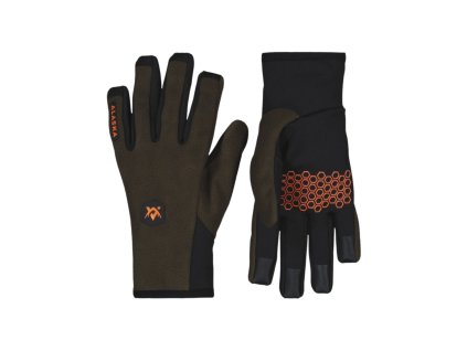 Vodoodpudivé lovecké rukavice Alaska Raptor - Brown