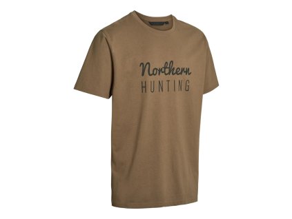 Pánské bavlněné tričko Johan Northern Hunting - Earth (Velikost XL)