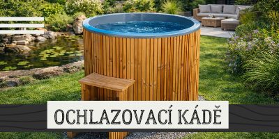 Ochlazovací kádě sudy Nordic Sauny