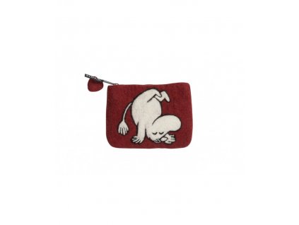 penezenka moomin up down deep red 14x10