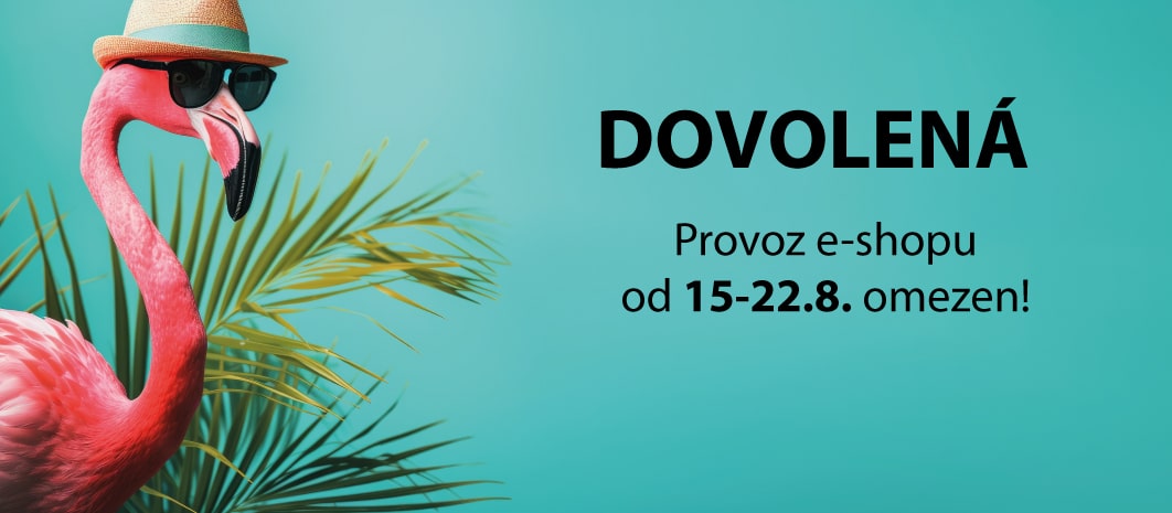Dovolená - Omezení provozu 14.-22.8.2025