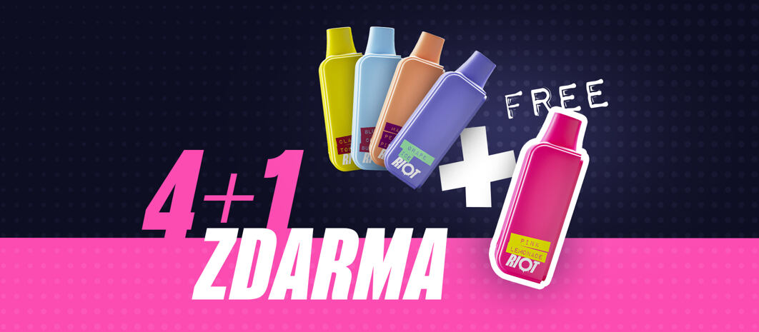 Akce 4+1 zdarma - Riot Connex