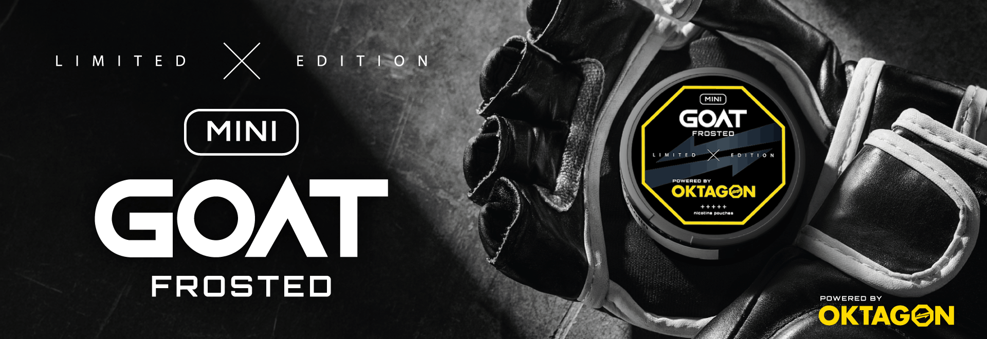 Goat x Oktagon - nikotinové sáčky
