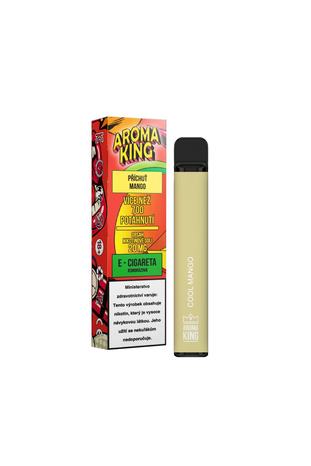 Aroma King jednorazova e cigareta cool mango cosmic 700 potahnuti min (1)
