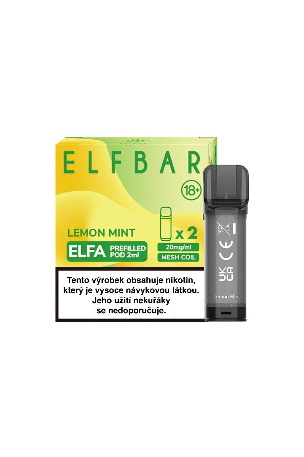 Elf Bar ELFA pod Lemon Mint min