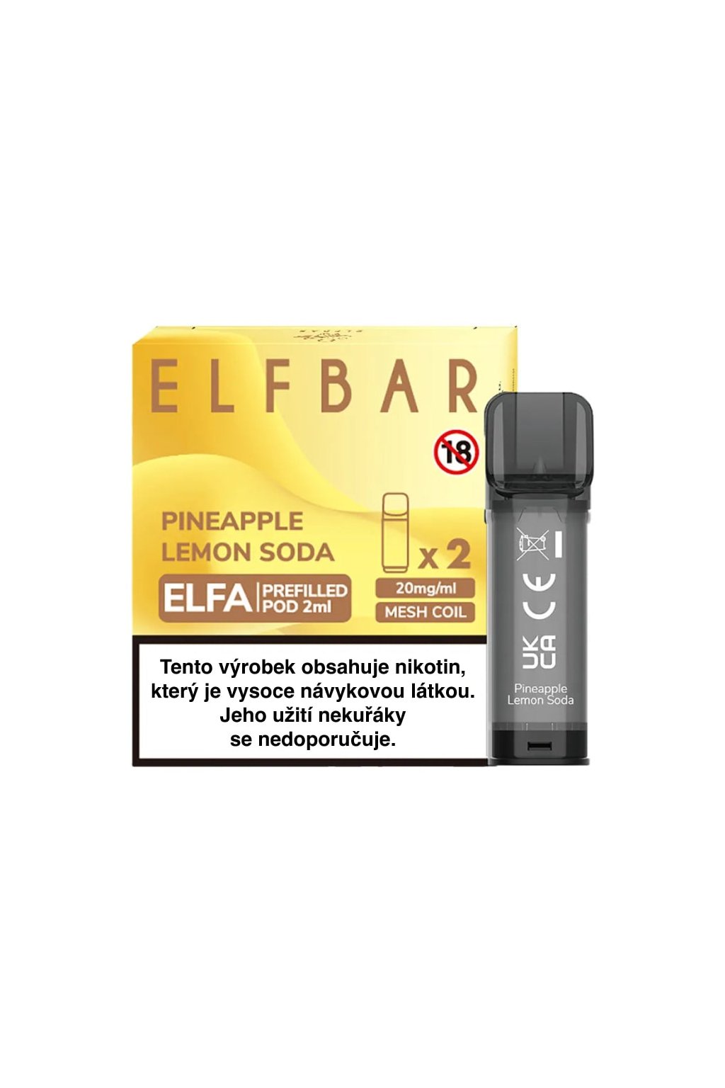 Elf Bar ELFA pod Pineapple Lemon Soda min