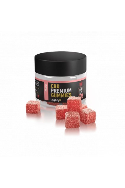 CBD Gummies Eighty8 Peach