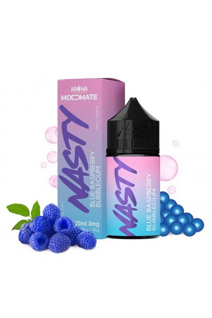 Nasty Juice Shake and Vape Blue Raspberry Bubblegum min
