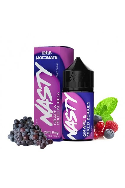 Nasty Juice Shake and Vape Grape Mixed Berries min