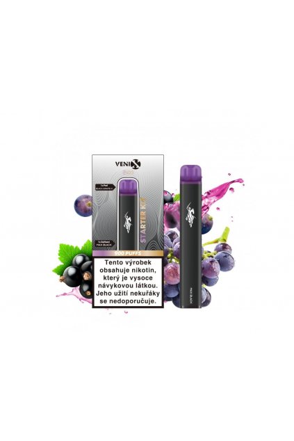 Venix Max Starter Kit Max Black Black Grape min