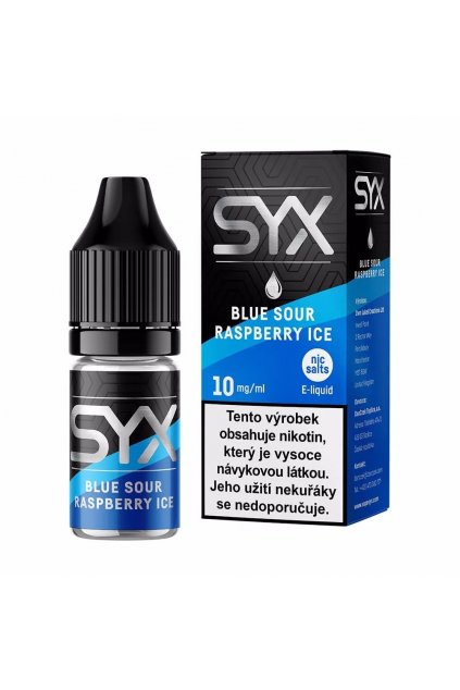 E liquid SYX Blue Sour Raspberry Ice 10mg min
