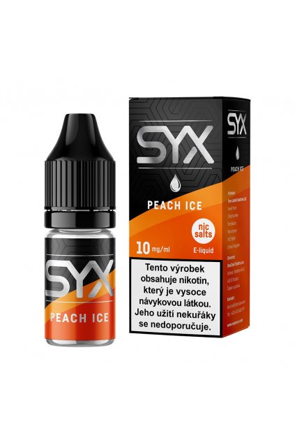 E liquid SYX Sweet Peach Ice 10mg min