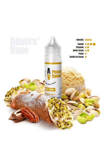 Adams Vape Shake and Vape Pistachio Cannoli min