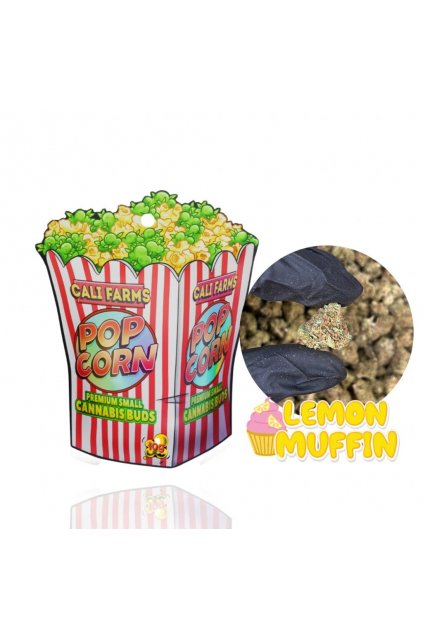 CBD Kvety Califarms Popcorn Lemon Muffin 10g min