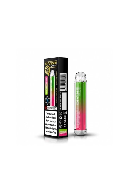 Oxbar Divine Green Grape Raspberry jednorazova e cigareta min