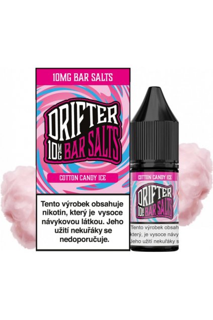 Drifter Bar Salt e liquid Cotton Candy Ice min