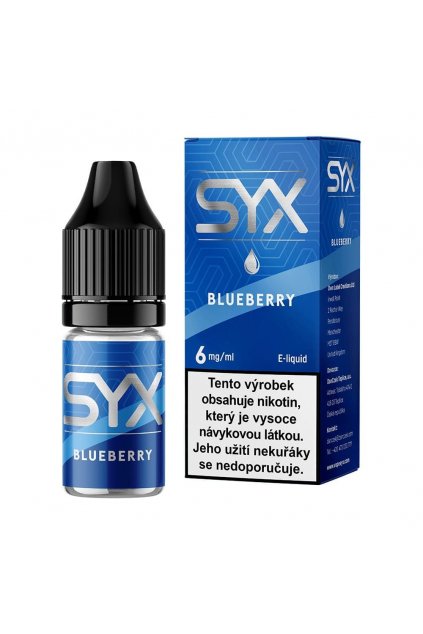 E liuid SYX Blueberry 6mg min