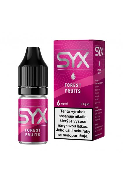 E liuid SYX Forest Fruits 6mg min