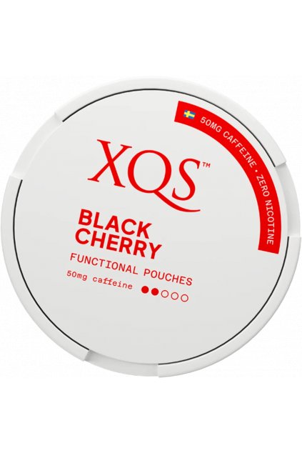 XQS Black Cherry kofeinove sacky