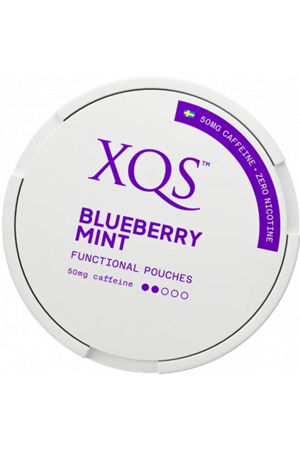 XQS Blueberry Mint kofeinove sacky