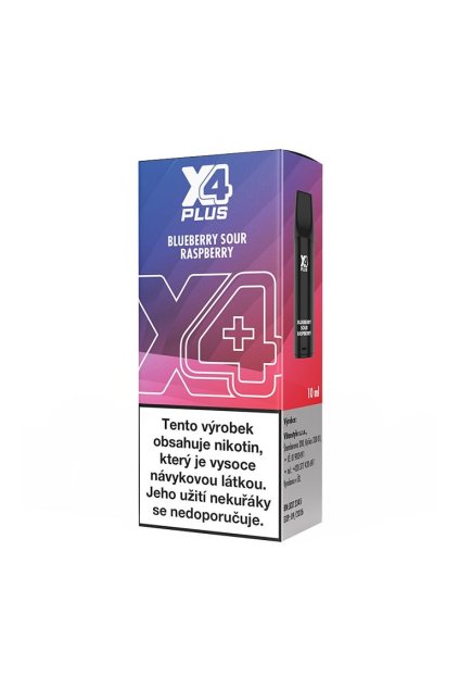 X4 Plus Pod Blueberry Sour Raspberry min