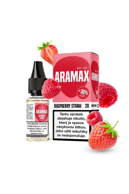 e liquid Aramax Raspberry Straw min