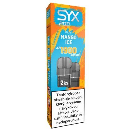 Syx Pod Mango Ice Predplneny pod