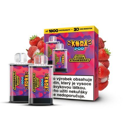 Kura Pod Lychee Strawberry