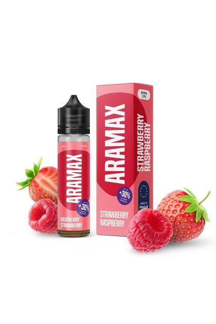 Aramax Shake and Vape aroma Strawberry Raspberry min