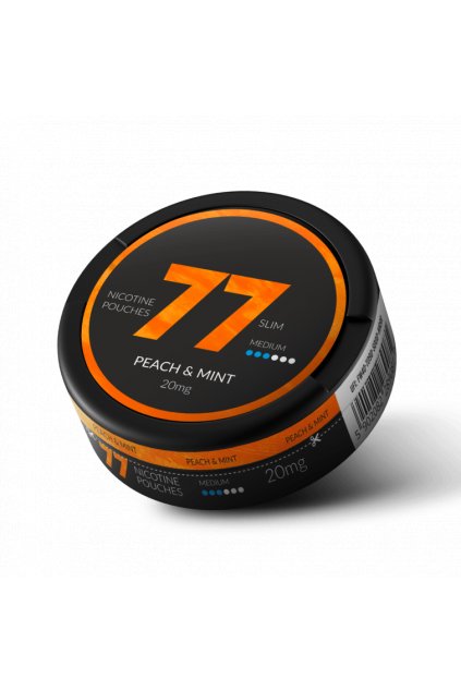 77 Peach Dark Nikotinove sacky