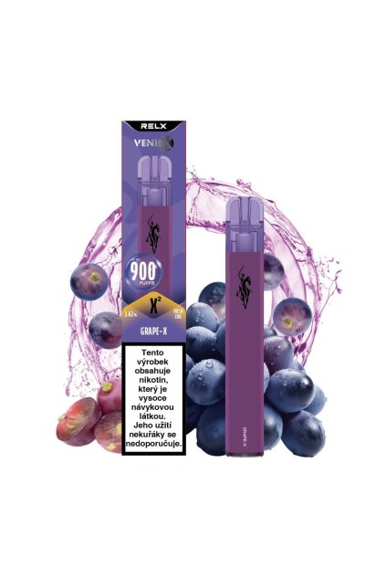 Venix X2 Grape x jednorazova e cigareta min