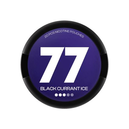 77 Black Currant Ice nikotinove sacky