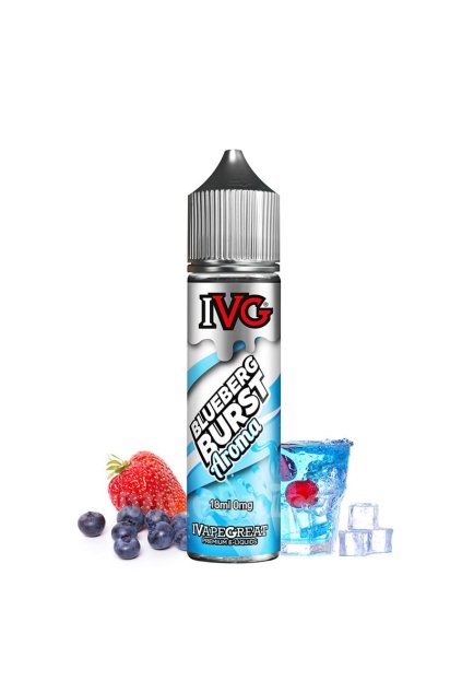 IVG Shake and Vape aroma Blueberg Burst min