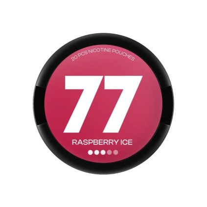 77 Raspberry Ice nikotinove sacky