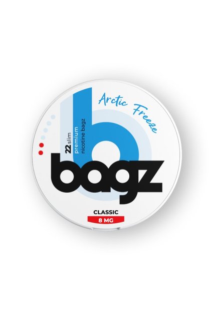 Bagz Arctic Freeze 8mg nikotinove sacky min