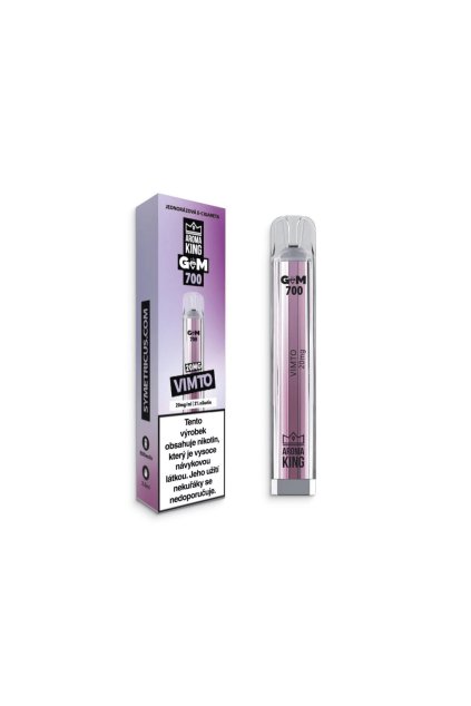Aroma King Gem Vimto jednorazova e cigareta min
