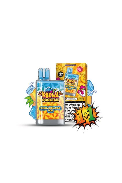 Kurwa Cocktail Pina Colada Ice 1+1 min