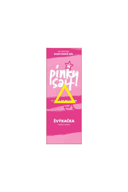 e liquid Pinky Salt Zvykacka