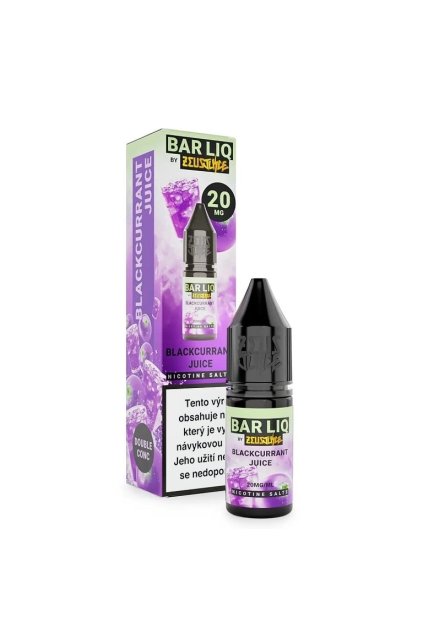 E liquid Zeus Juice Bar Liq Blackcurrant Juice min