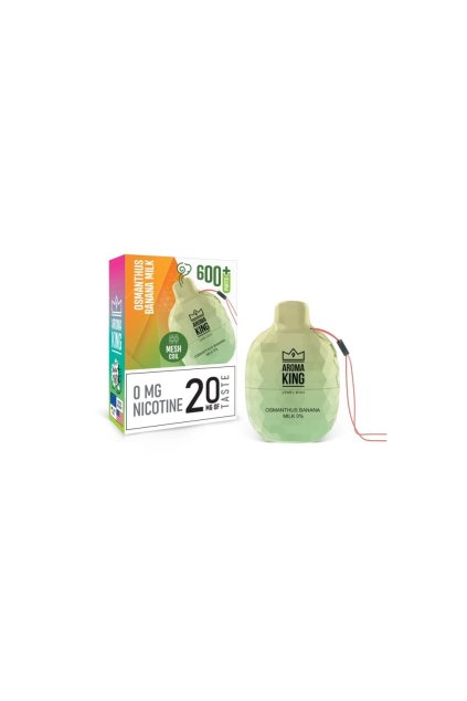 Aroma King Jewel Mini Hookah Osmanthus Banana Milk jednorazova e cigareza bez nikotinu.png min