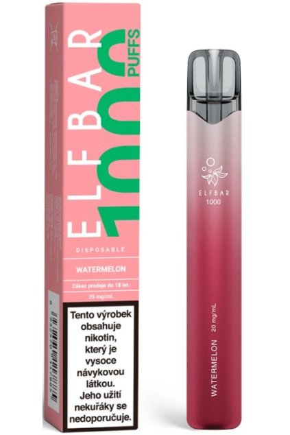 Elf Bar 1000 Jednorazova e cigareta Watermelon min