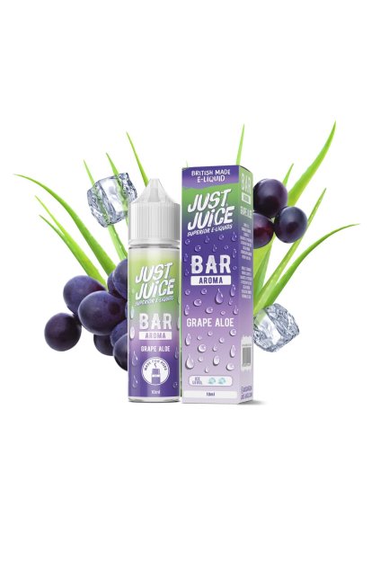 Just Juice Bar Range Shake and Vape aroma Grape Aloe min