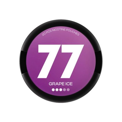 77 Grape Ice nikotinove sacky