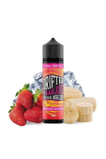 prichut drifter bar juice strawberry banana ice ledova jahoda banan 16 ml min