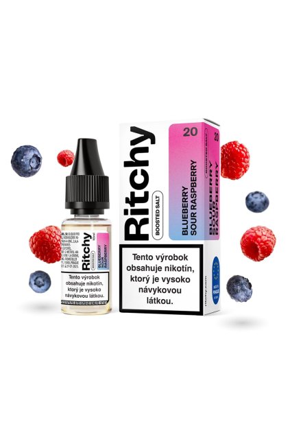 E liquidy Ritchy Salt Blueberry Sour Raspberry min
