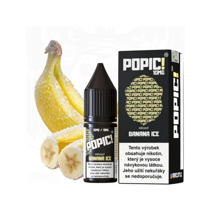 E liquid Popic Banana Ice 10mg